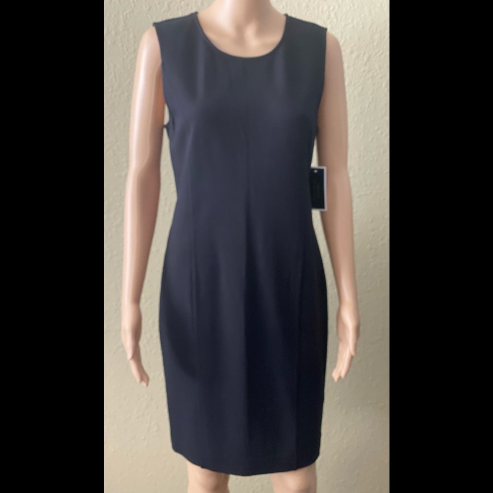 NWT JUICY COUTURE Women’s Pitch Black Solid Ponte Dress